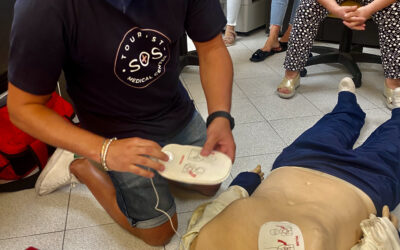 TMC staff at the INTRODUCTION TO BLSD – Basic Life Support Defibrillation course